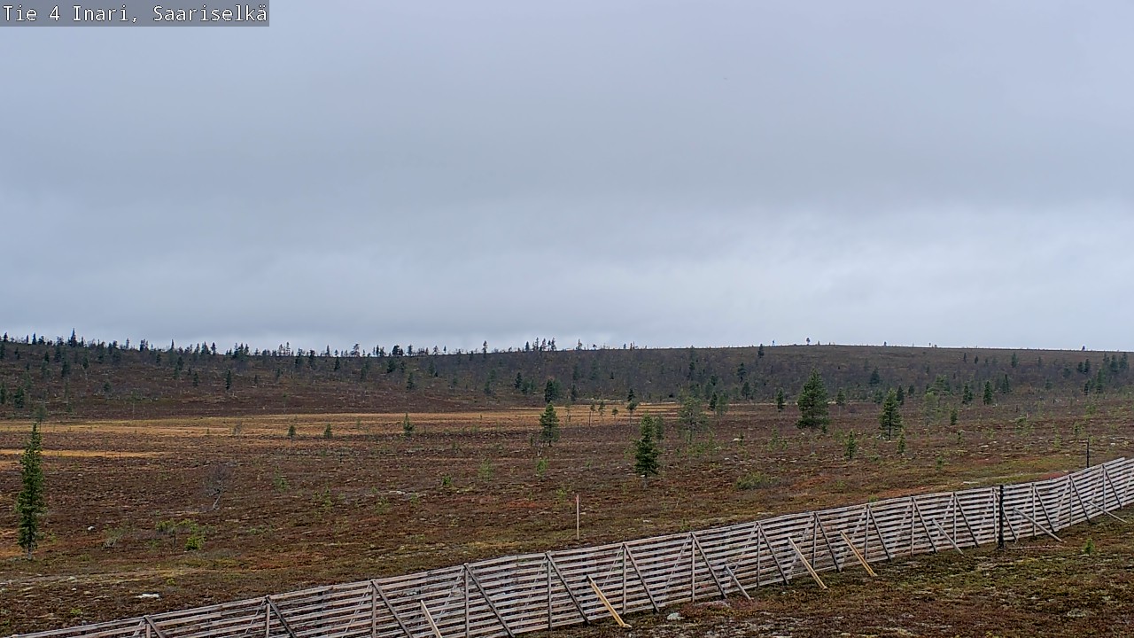 Kelikamerat Kuva Tie 4 Inari, Saariselkä, Kaunispää, Inari, Lappi