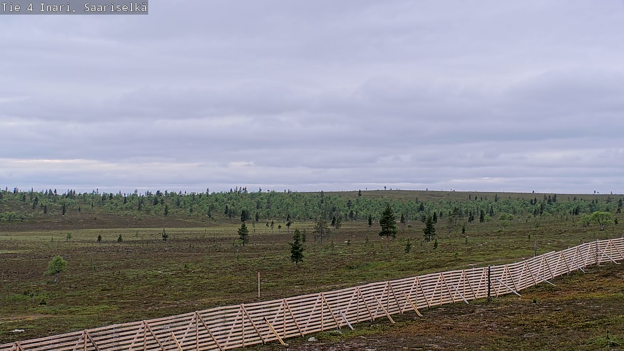 Kelikamerat Kuva Tie 4 Inari, Saariselkä, Kaunispää, Inari, Lappi
