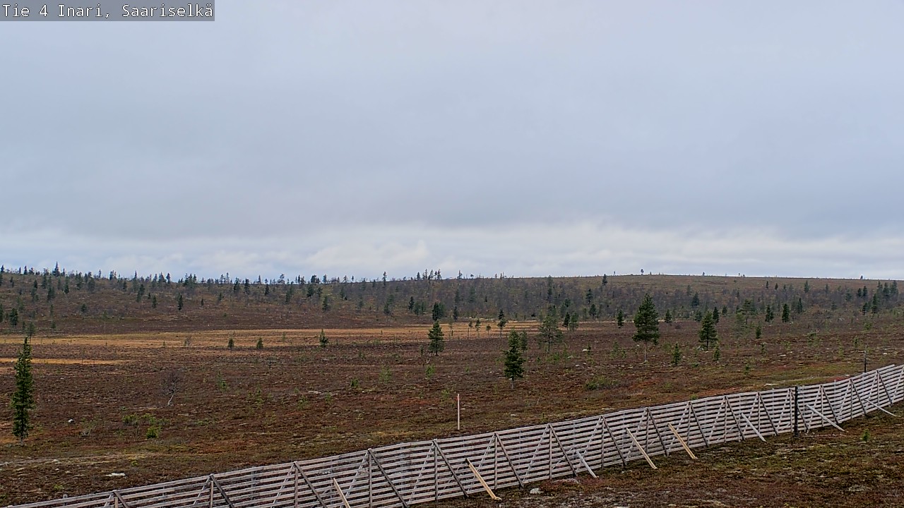 Kelikamerat Kuva Tie 4 Inari, Saariselkä, Kaunispää, Inari, Lappi
