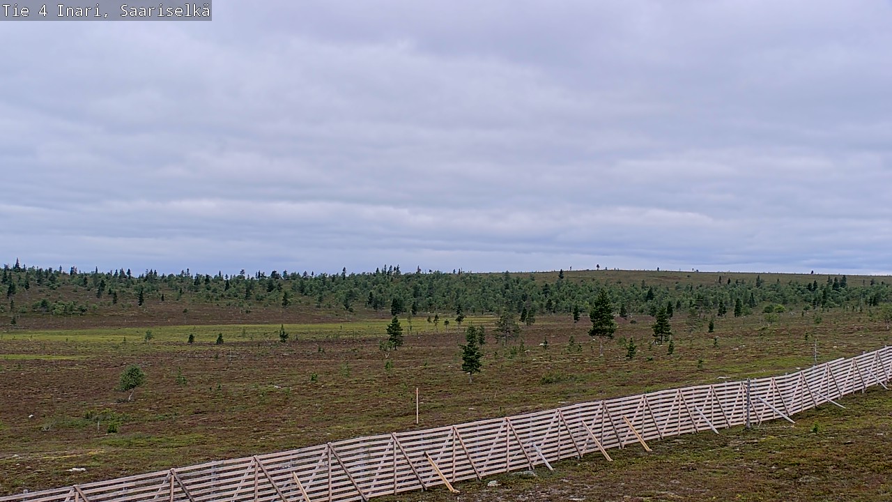 Kelikamerat Kuva Tie 4 Inari, Saariselkä, Kaunispää, Inari, Lappi