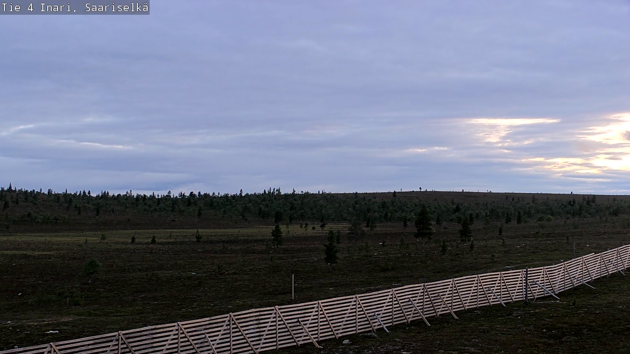 Kelikamerat Kuva Tie 4 Inari, Saariselkä, Kaunispää, Inari, Lappi