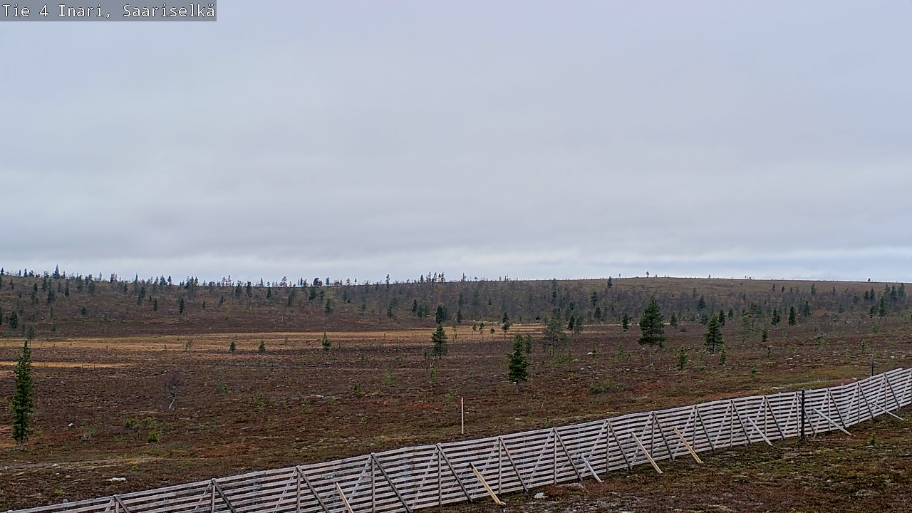 Kelikamerat Kuva Tie 4 Inari, Saariselkä, Kaunispää, Inari, Lappi