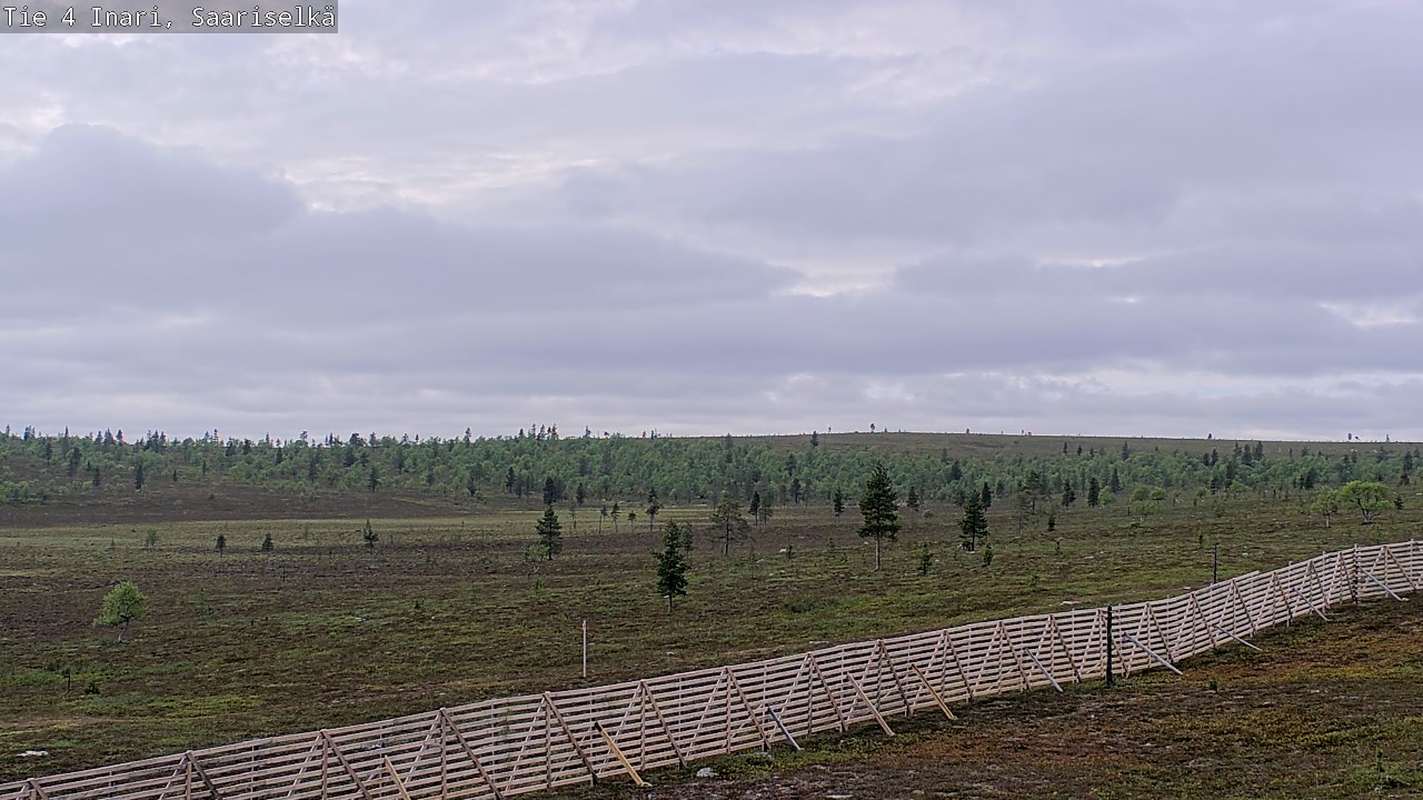 Kelikamerat Kuva Tie 4 Inari, Saariselkä, Kaunispää, Inari, Lappi