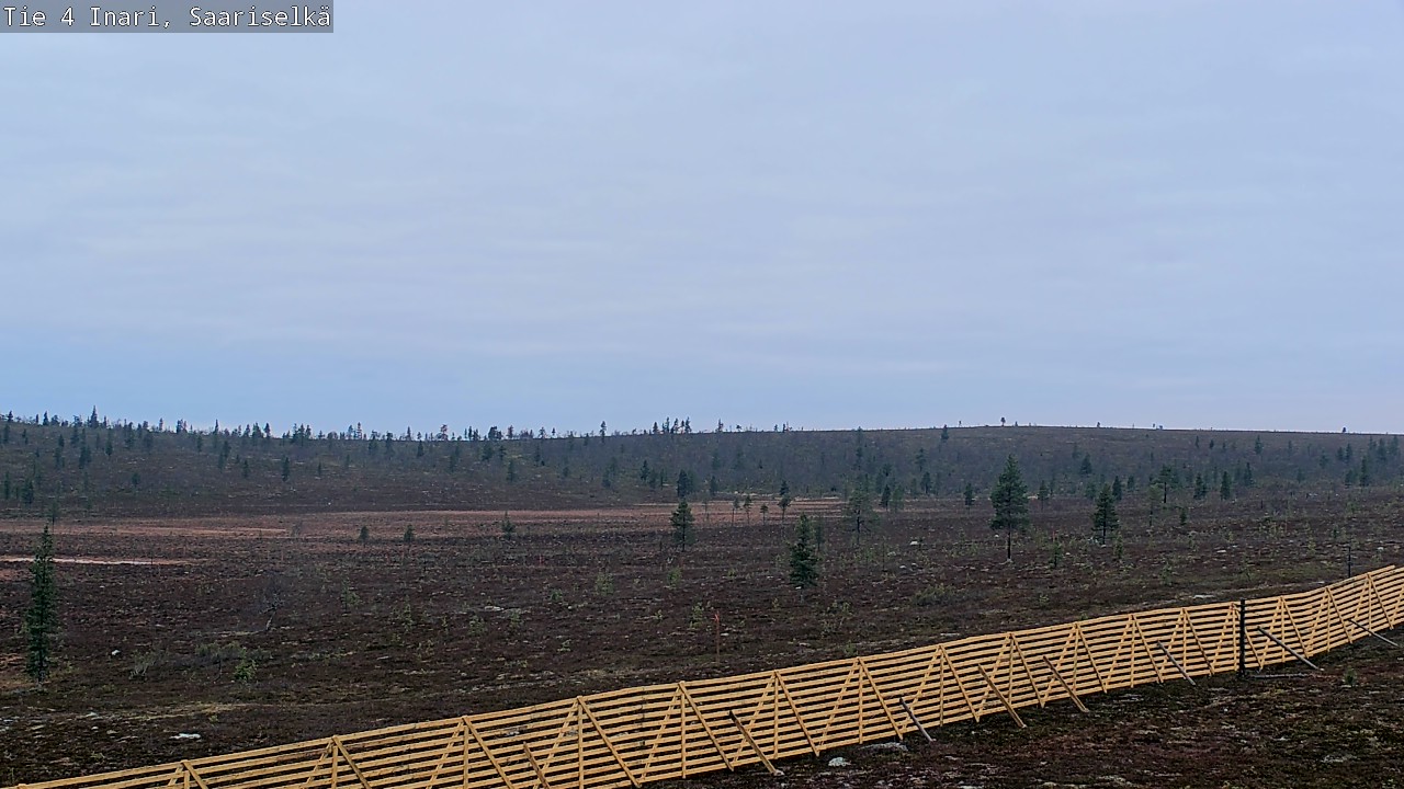 Kelikamerat Kuva Tie 4 Inari, Saariselkä, Kaunispää, Inari, Lappi
