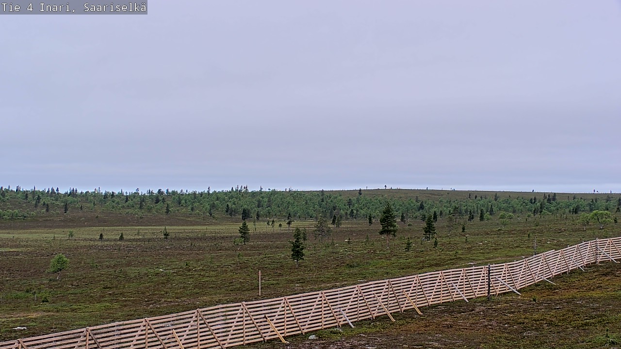 Kelikamerat Kuva Tie 4 Inari, Saariselkä, Kaunispää, Inari, Lappi