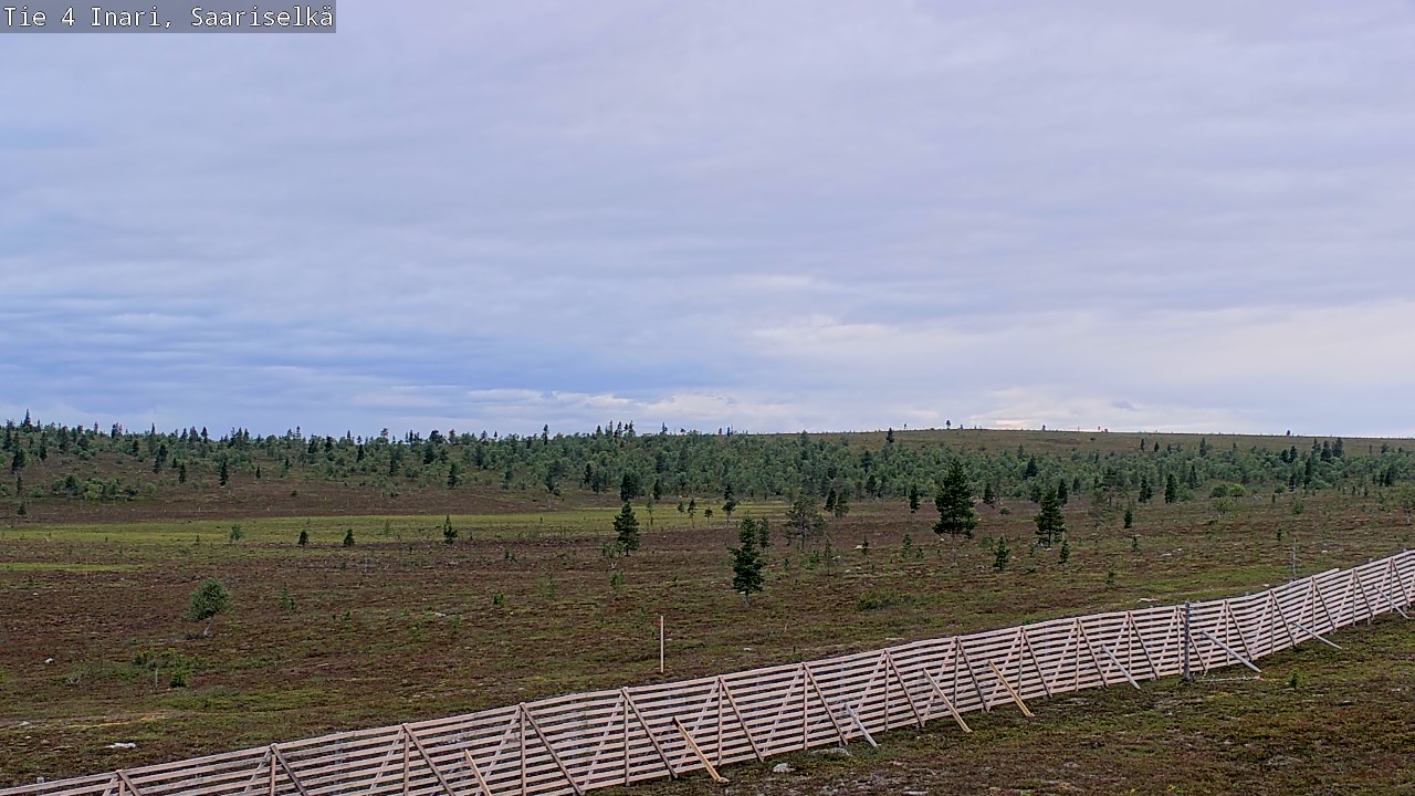 Kelikamerat Kuva Tie 4 Inari, Saariselkä, Kaunispää, Inari, Lappi