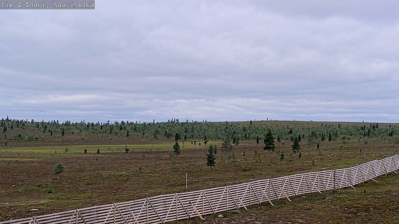 Kelikamerat Kuva Tie 4 Inari, Saariselkä, Kaunispää, Inari, Lappi