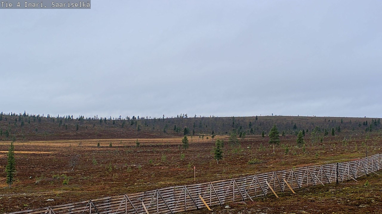 Kelikamerat Kuva Tie 4 Inari, Saariselkä, Kaunispää, Inari, Lappi