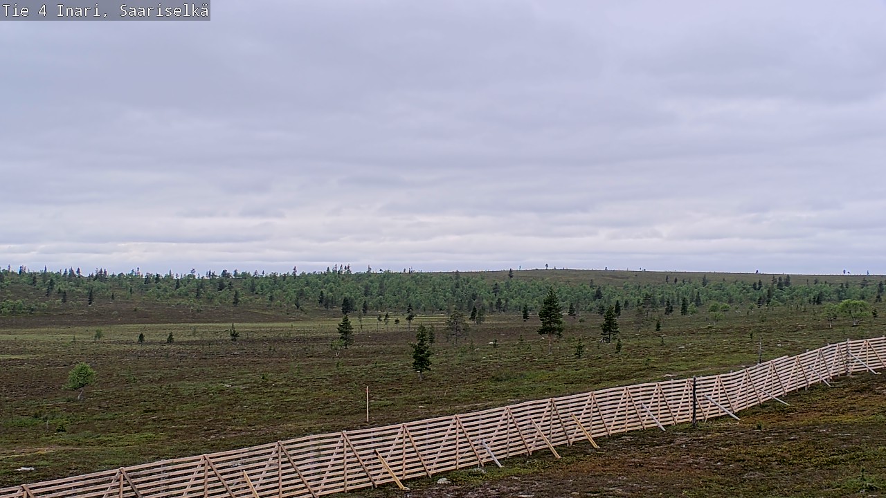Kelikamerat Kuva Tie 4 Inari, Saariselkä, Kaunispää, Inari, Lappi
