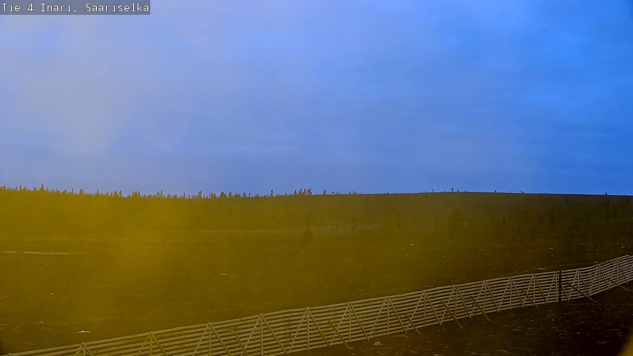 Kelikamerat Kuva Tie 4 Inari, Saariselkä, Kaunispää, Inari, Lappi