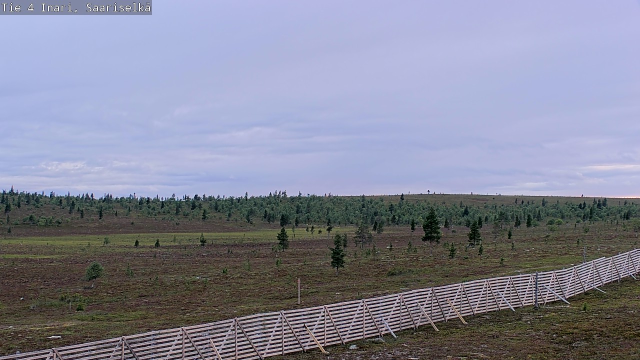 Kelikamerat Kuva Tie 4 Inari, Saariselkä, Kaunispää, Inari, Lappi