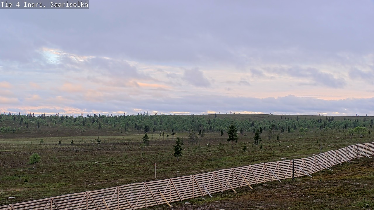 Kelikamerat Kuva Tie 4 Inari, Saariselkä, Kaunispää, Inari, Lappi