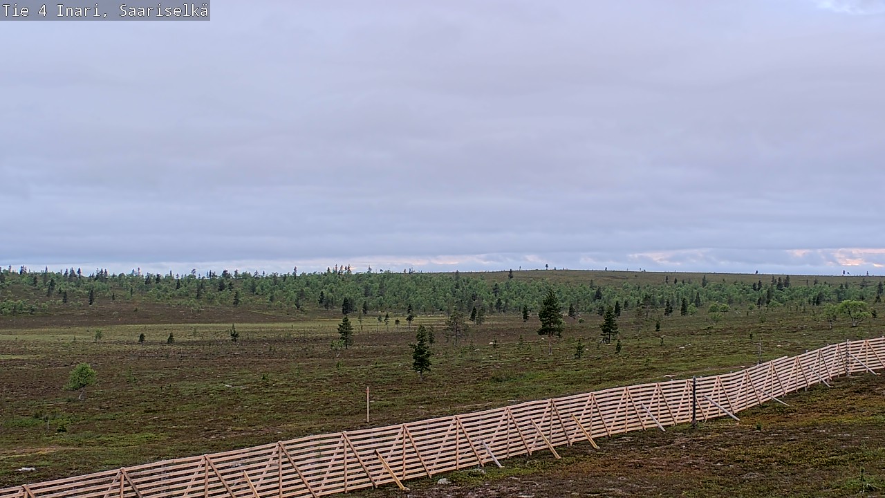 Kelikamerat Kuva Tie 4 Inari, Saariselkä, Kaunispää, Inari, Lappi