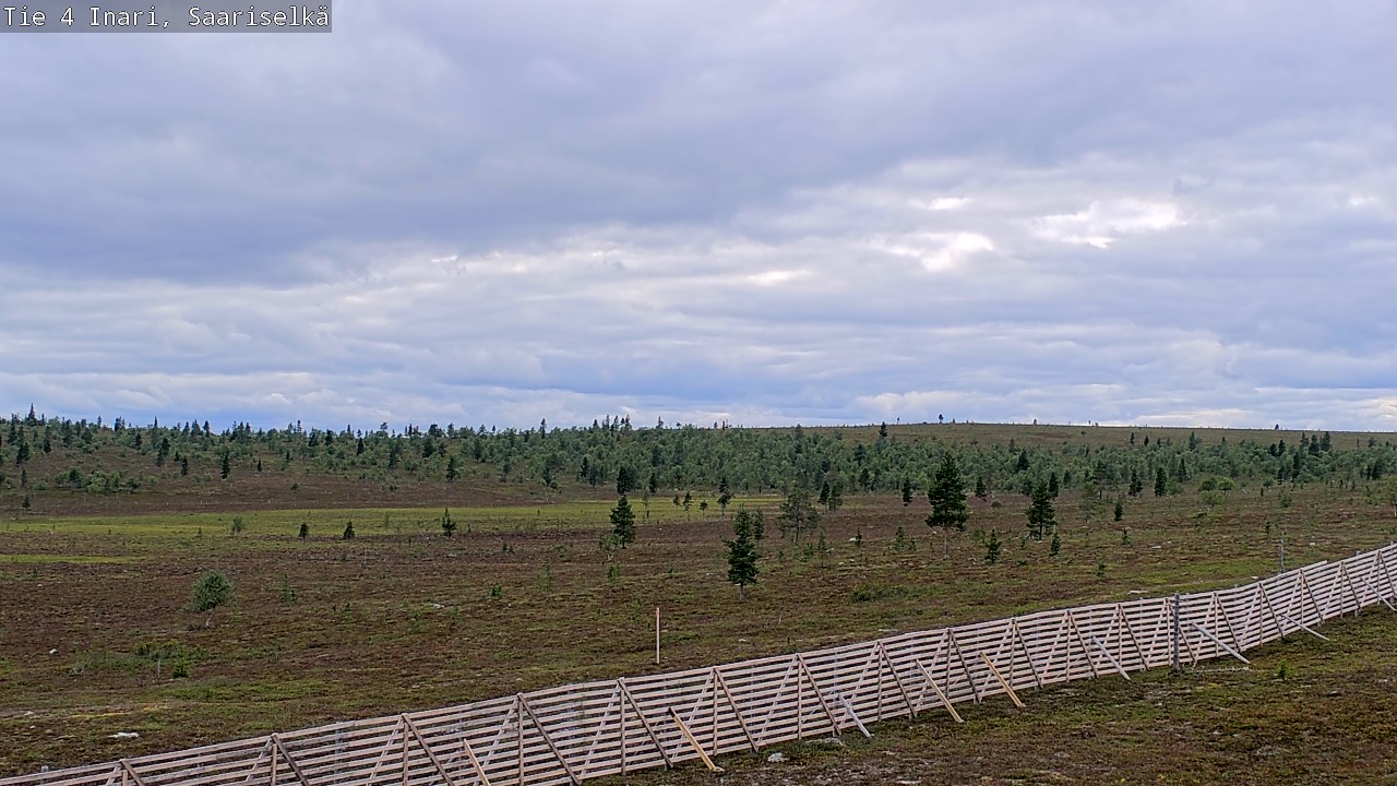 Kelikamerat Kuva Tie 4 Inari, Saariselkä, Kaunispää, Inari, Lappi