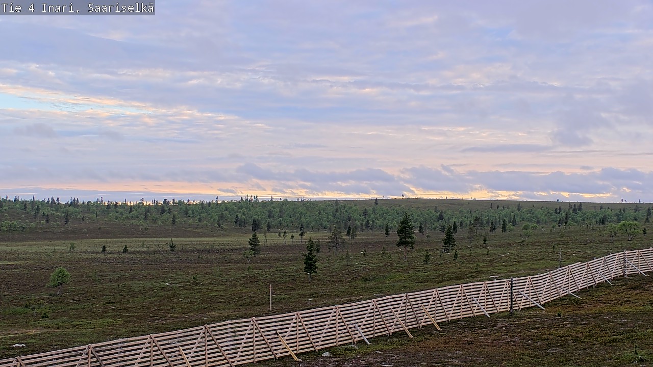 Kelikamerat Kuva Tie 4 Inari, Saariselkä, Kaunispää, Inari, Lappi