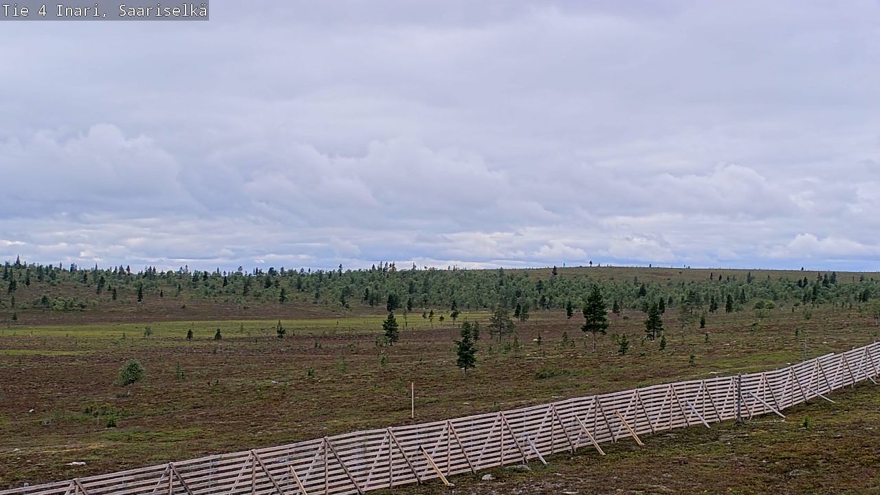 Kelikamerat Kuva Tie 4 Inari, Saariselkä, Kaunispää, Inari, Lappi