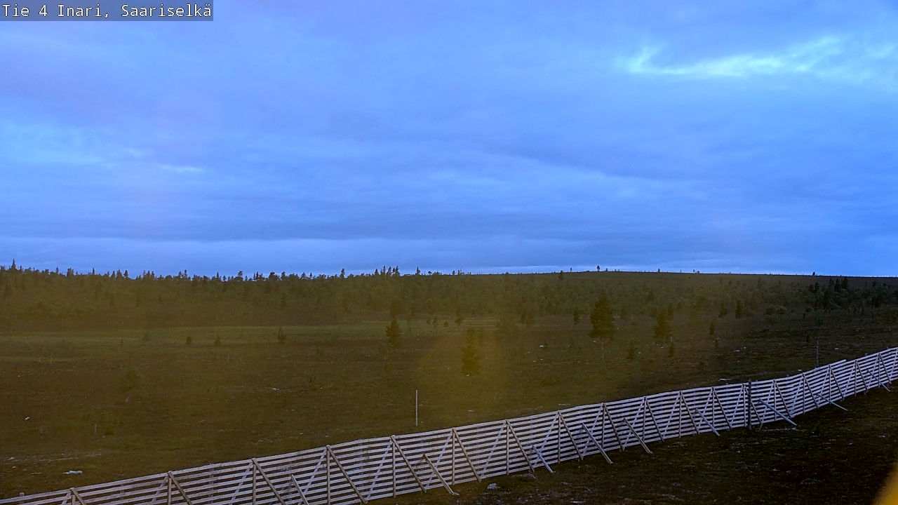 Kelikamerat Kuva Tie 4 Inari, Saariselkä, Kaunispää, Inari, Lappi