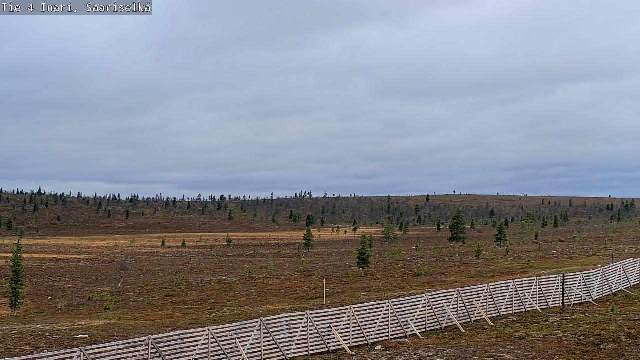Kelikamerat Kuva Tie 4 Inari, Saariselkä, Kaunispää, Inari, Lappi