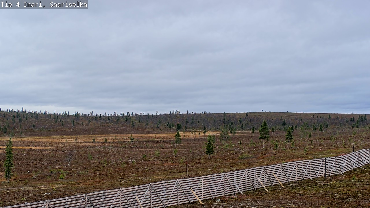 Kelikamerat Kuva Tie 4 Inari, Saariselkä, Kaunispää, Inari, Lappi