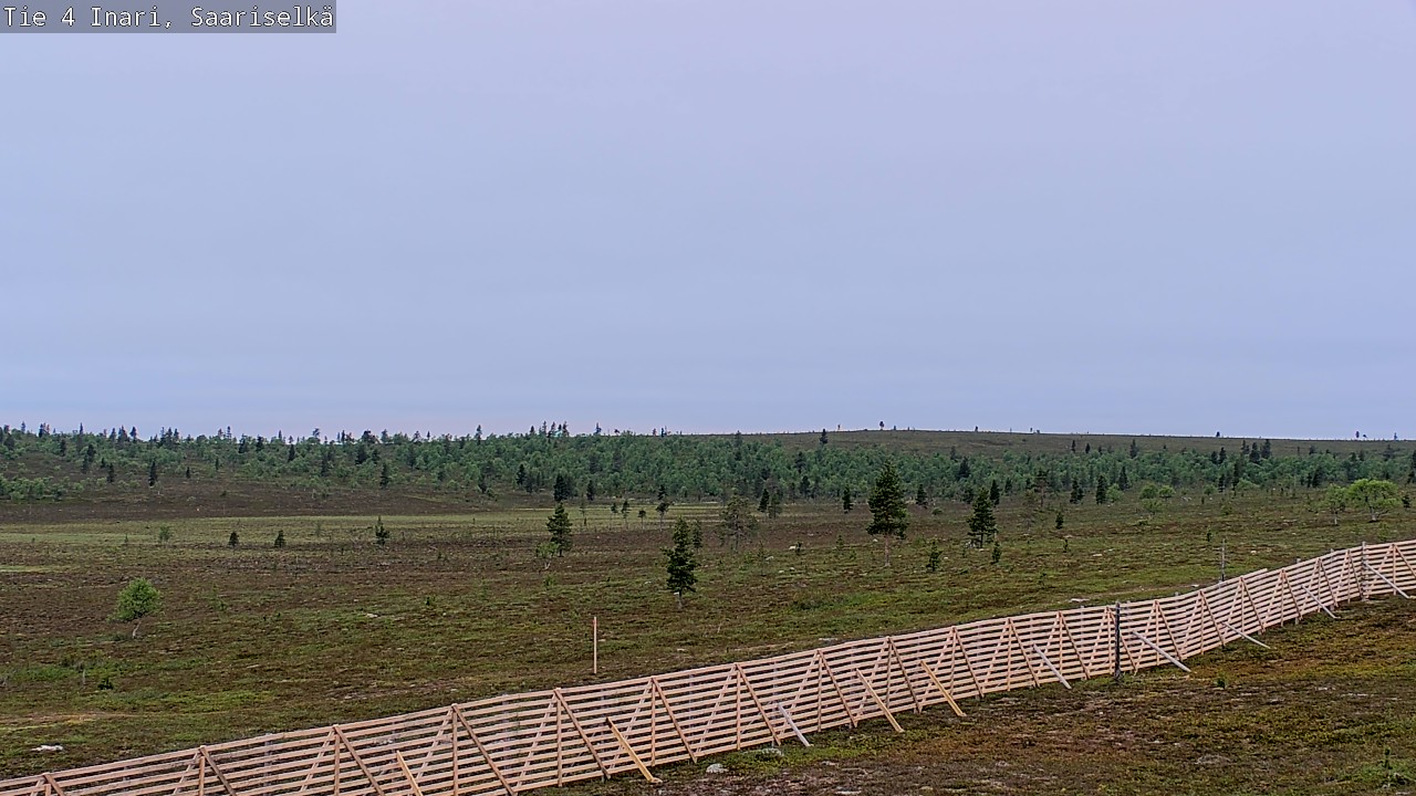 Kelikamerat Kuva Tie 4 Inari, Saariselkä, Kaunispää, Inari, Lappi