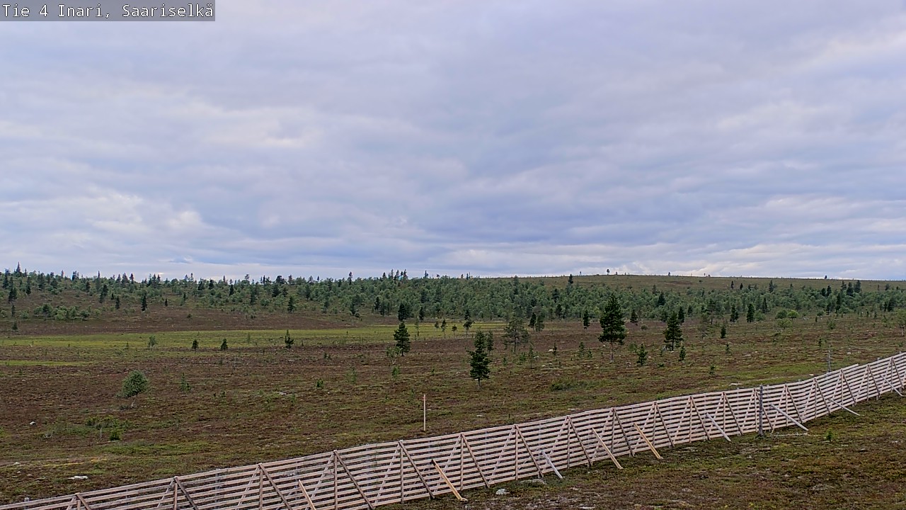 Kelikamerat Kuva Tie 4 Inari, Saariselkä, Kaunispää, Inari, Lappi