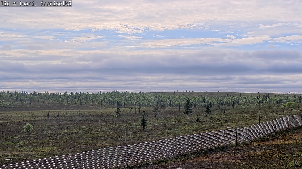 Kelikamerat Kuva Tie 4 Inari, Saariselkä, Kaunispää, Inari, Lappi