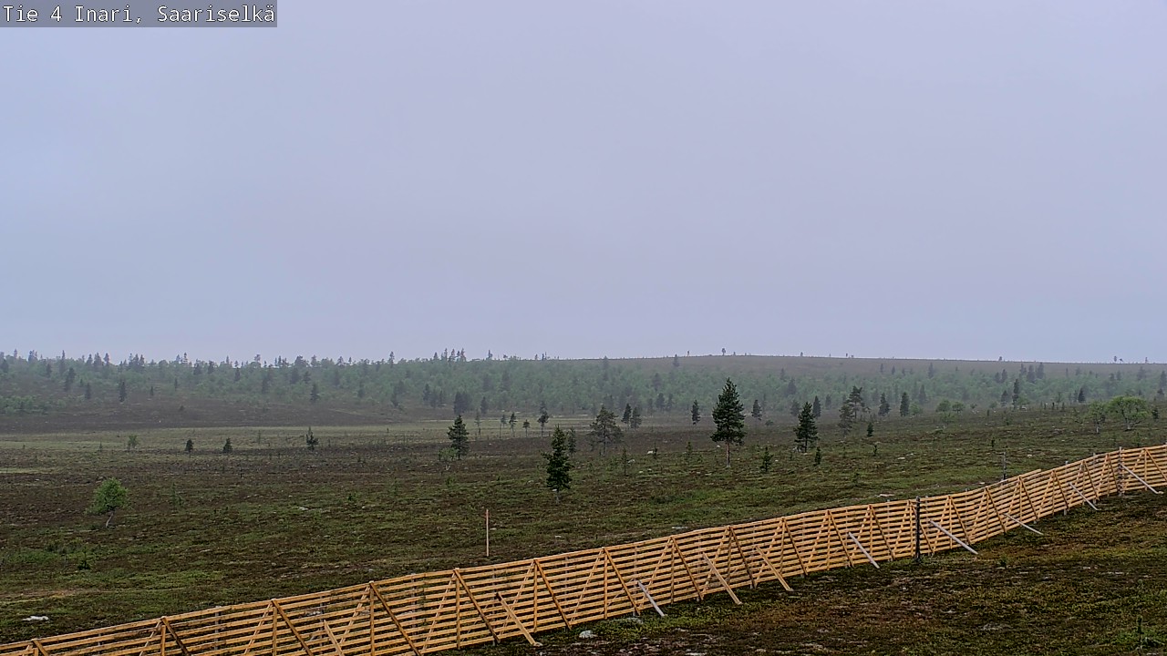 Kelikamerat Kuva Tie 4 Inari, Saariselkä, Kaunispää, Inari, Lappi