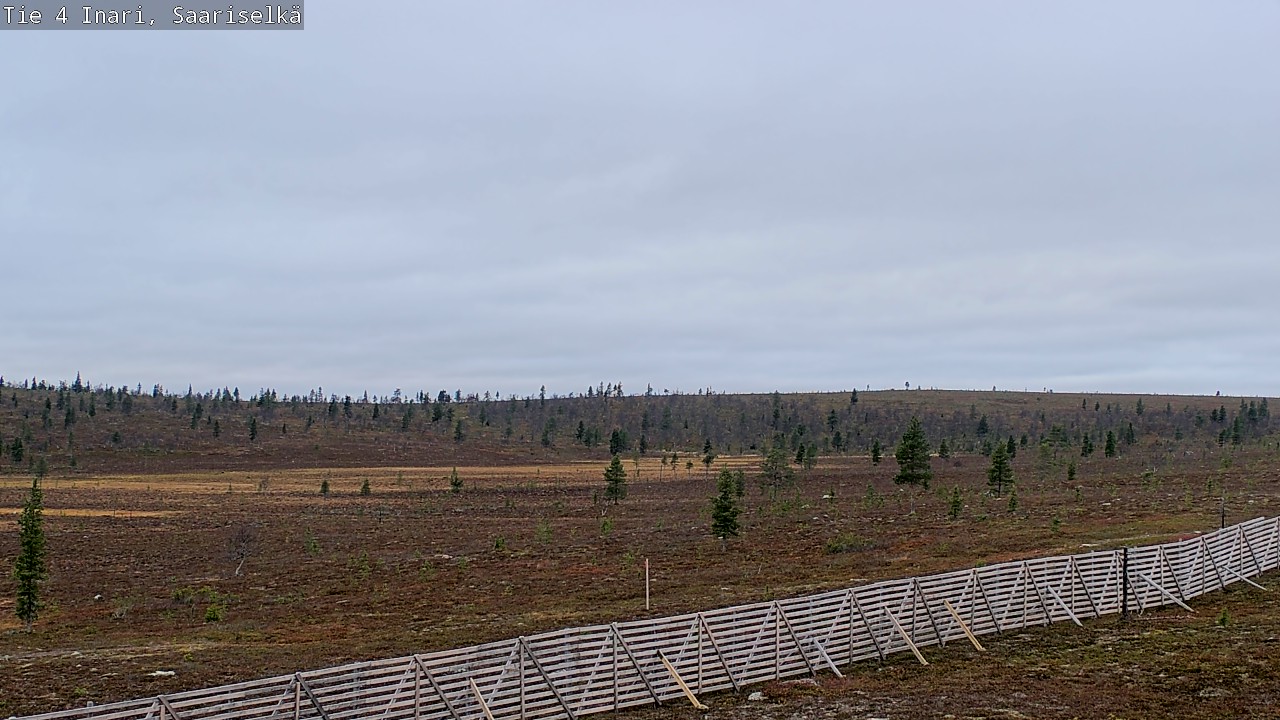 Kelikamerat Kuva Tie 4 Inari, Saariselkä, Kaunispää, Inari, Lappi