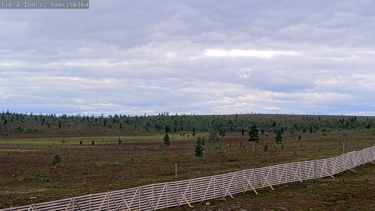 Kelikamerat Kuva Tie 4 Inari, Saariselkä, Kaunispää, Inari, Lappi