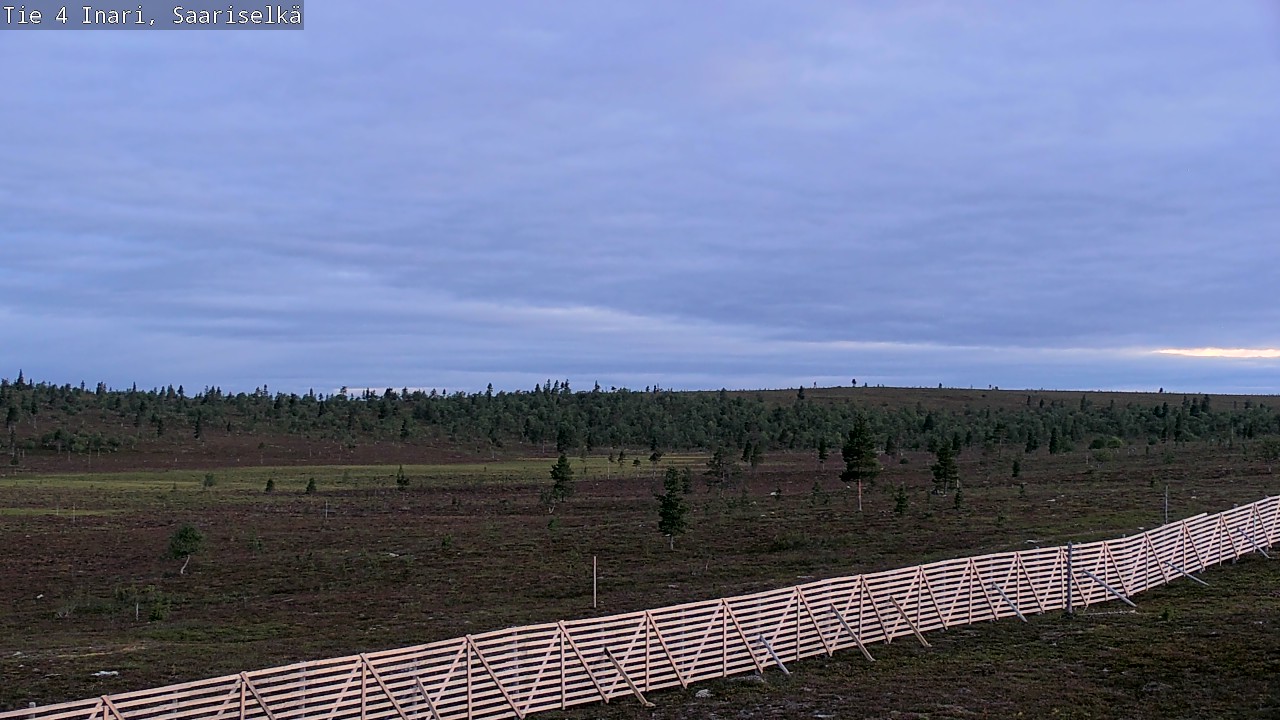 Kelikamerat Kuva Tie 4 Inari, Saariselkä, Kaunispää, Inari, Lappi