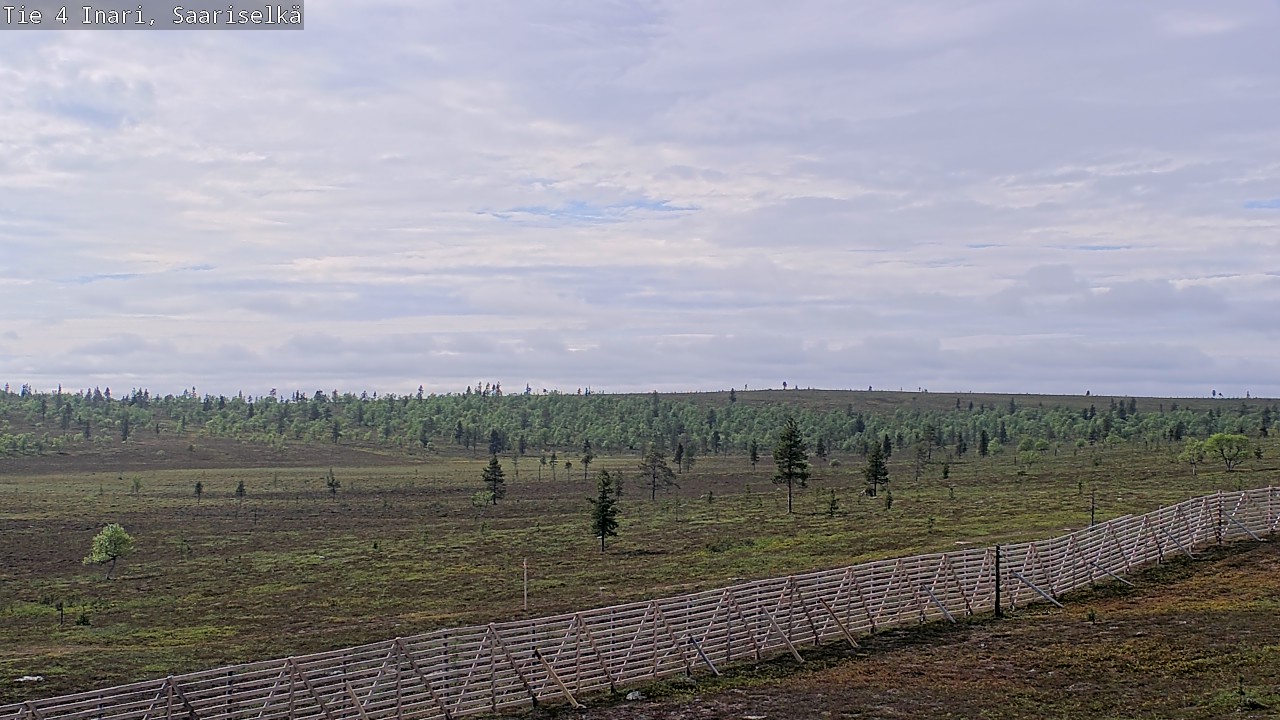 Kelikamerat Kuva Tie 4 Inari, Saariselkä, Kaunispää, Inari, Lappi