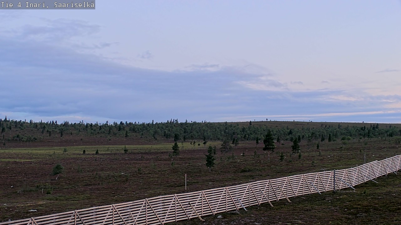 Kelikamerat Kuva Tie 4 Inari, Saariselkä, Kaunispää, Inari, Lappi