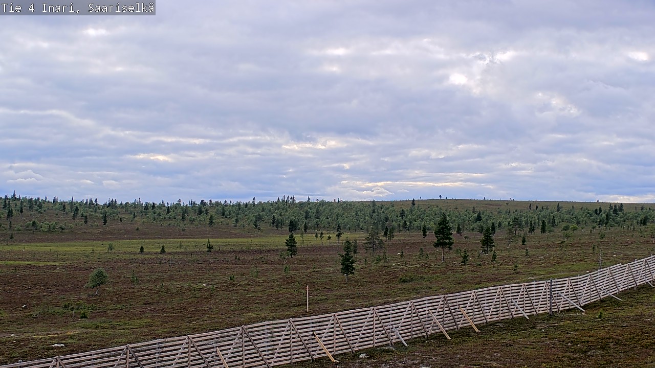 Kelikamerat Kuva Tie 4 Inari, Saariselkä, Kaunispää, Inari, Lappi