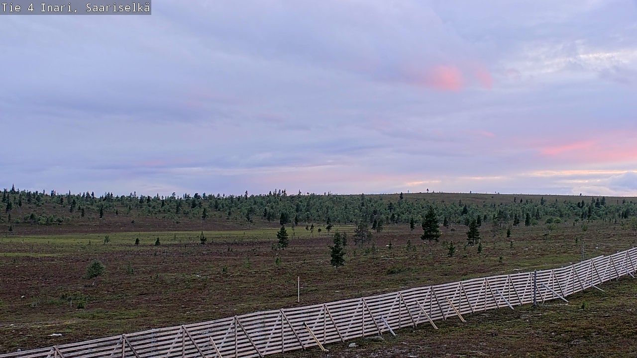 Kelikamerat Kuva Tie 4 Inari, Saariselkä, Kaunispää, Inari, Lappi