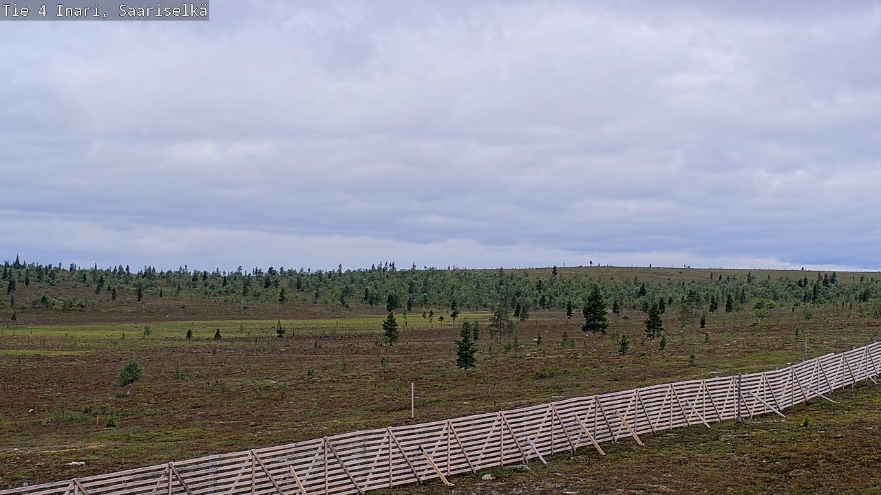 Kelikamerat Kuva Tie 4 Inari, Saariselkä, Kaunispää, Inari, Lappi