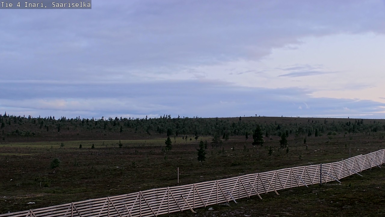 Kelikamerat Kuva Tie 4 Inari, Saariselkä, Kaunispää, Inari, Lappi