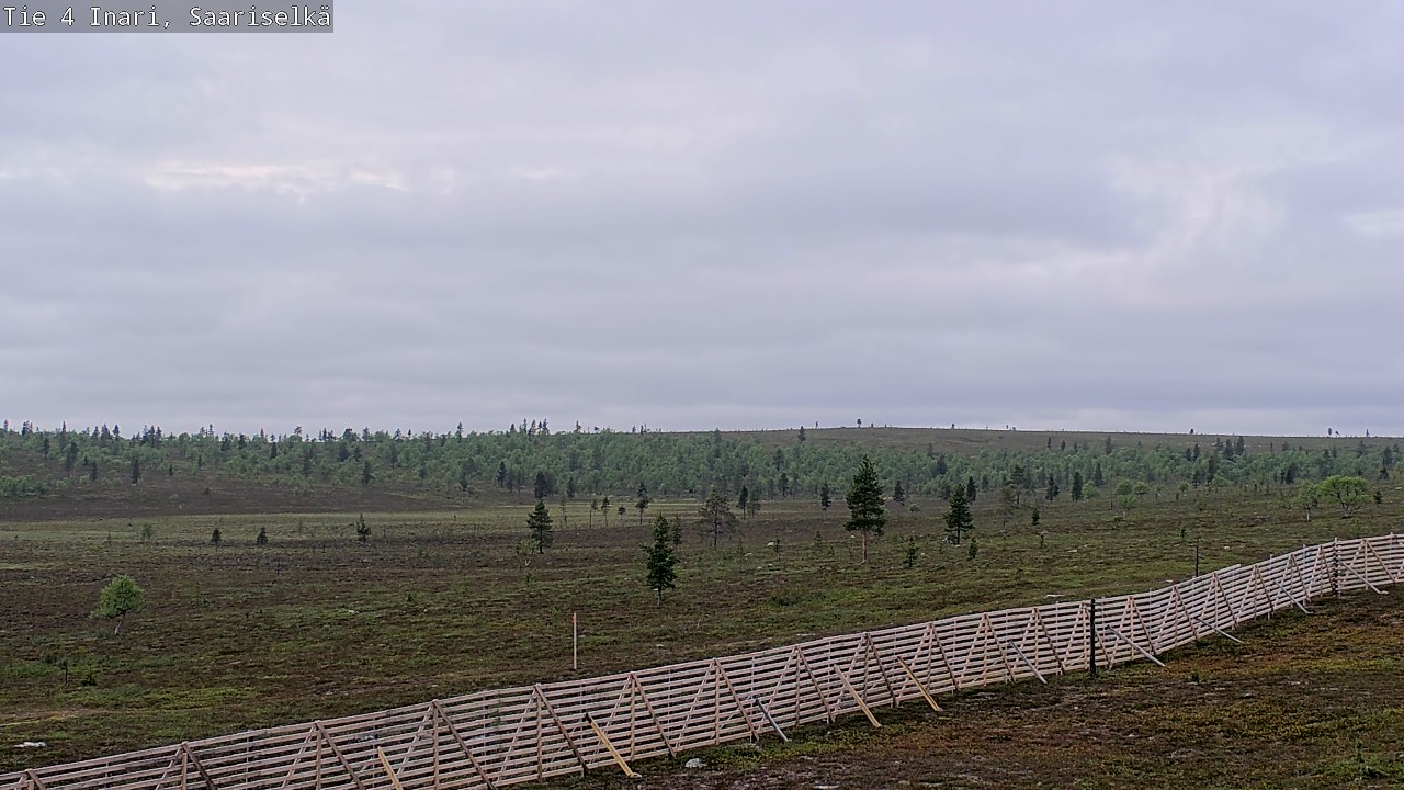 Kelikamerat Kuva Tie 4 Inari, Saariselkä, Kaunispää, Inari, Lappi