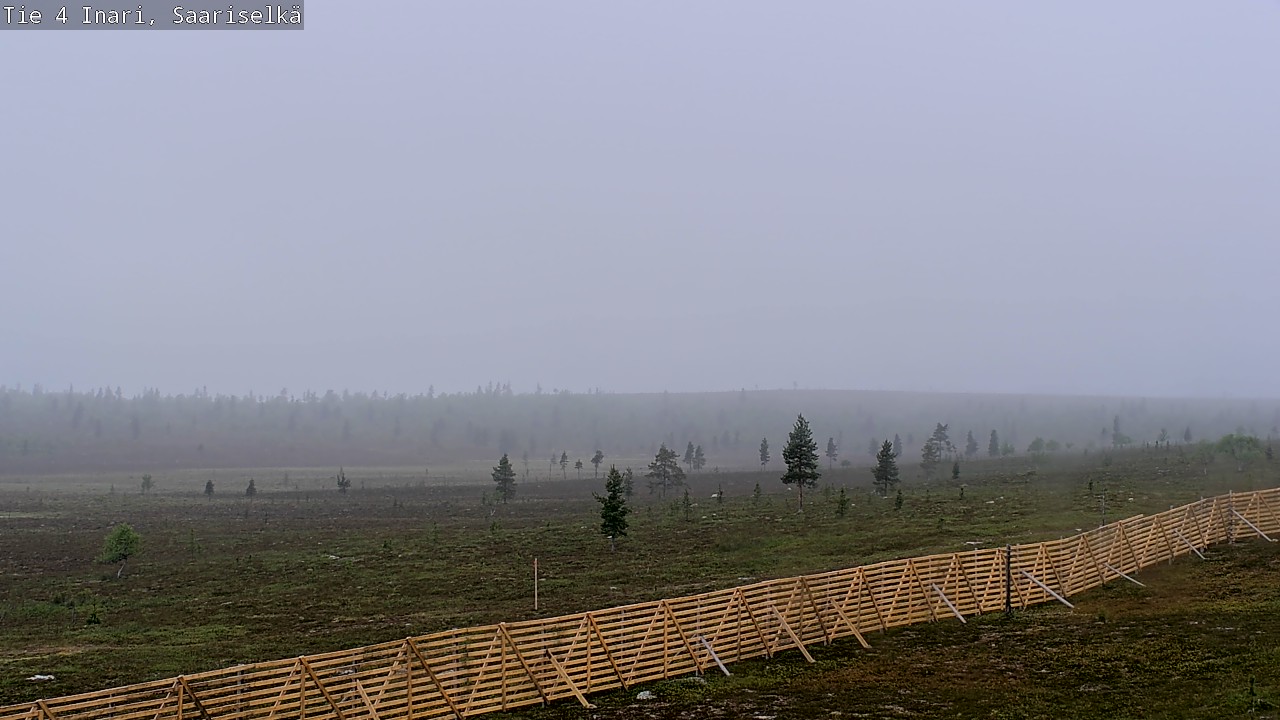 Kelikamerat Kuva Tie 4 Inari, Saariselkä, Kaunispää, Inari, Lappi