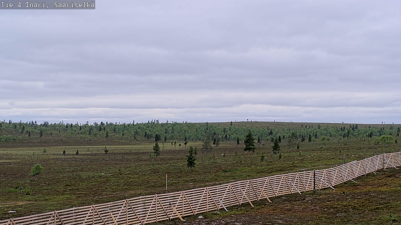 Kelikamerat Kuva Tie 4 Inari, Saariselkä, Kaunispää, Inari, Lappi