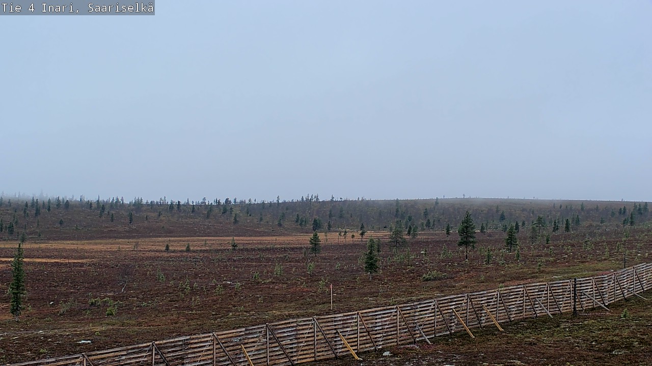 Kelikamerat Kuva Tie 4 Inari, Saariselkä, Kaunispää, Inari, Lappi