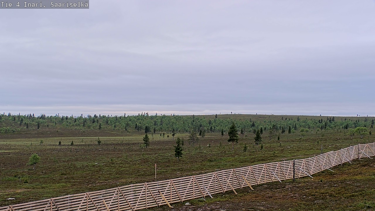 Kelikamerat Kuva Tie 4 Inari, Saariselkä, Kaunispää, Inari, Lappi