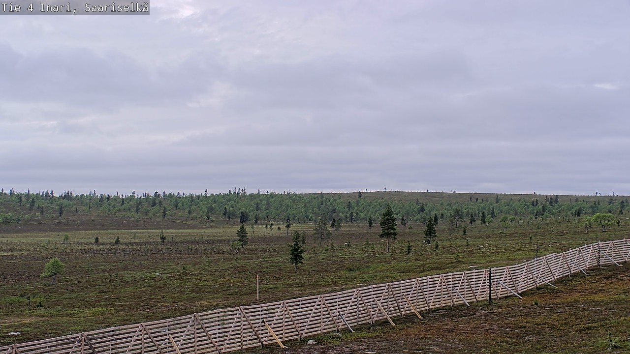 Kelikamerat Kuva Tie 4 Inari, Saariselkä, Kaunispää, Inari, Lappi