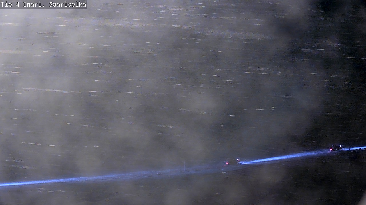 Kelikamerat Kuva Tie 4 Inari, Saariselkä, Kaunispää, Inari, Lappi