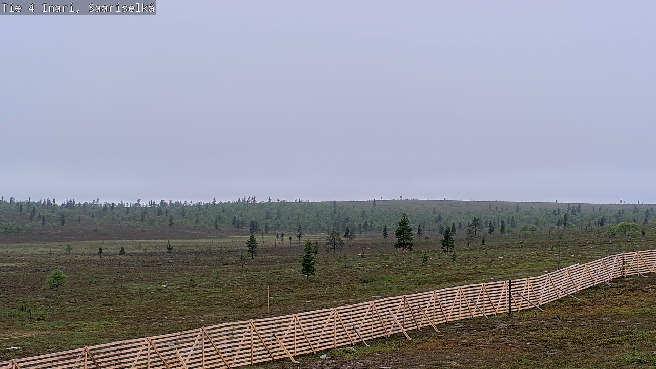 Kelikamerat Kuva Tie 4 Inari, Saariselkä, Kaunispää, Inari, Lappi