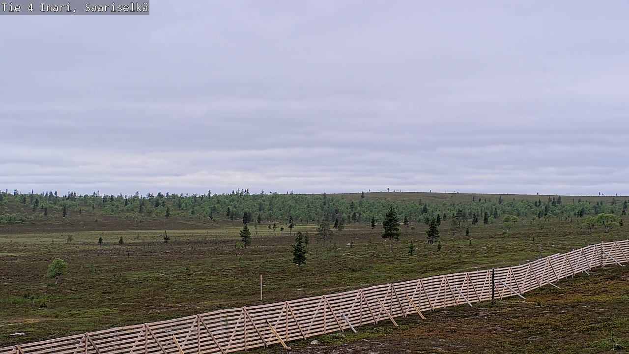 Kelikamerat Kuva Tie 4 Inari, Saariselkä, Kaunispää, Inari, Lappi