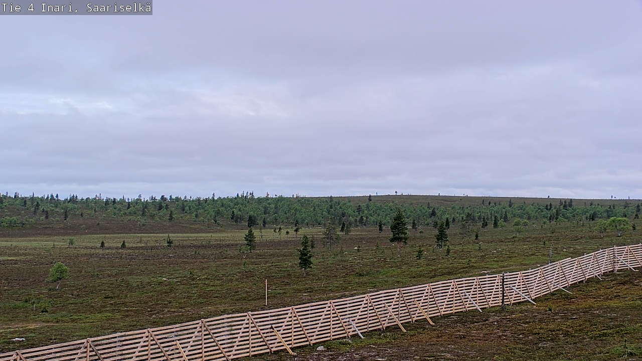 Kelikamerat Kuva Tie 4 Inari, Saariselkä, Kaunispää, Inari, Lappi