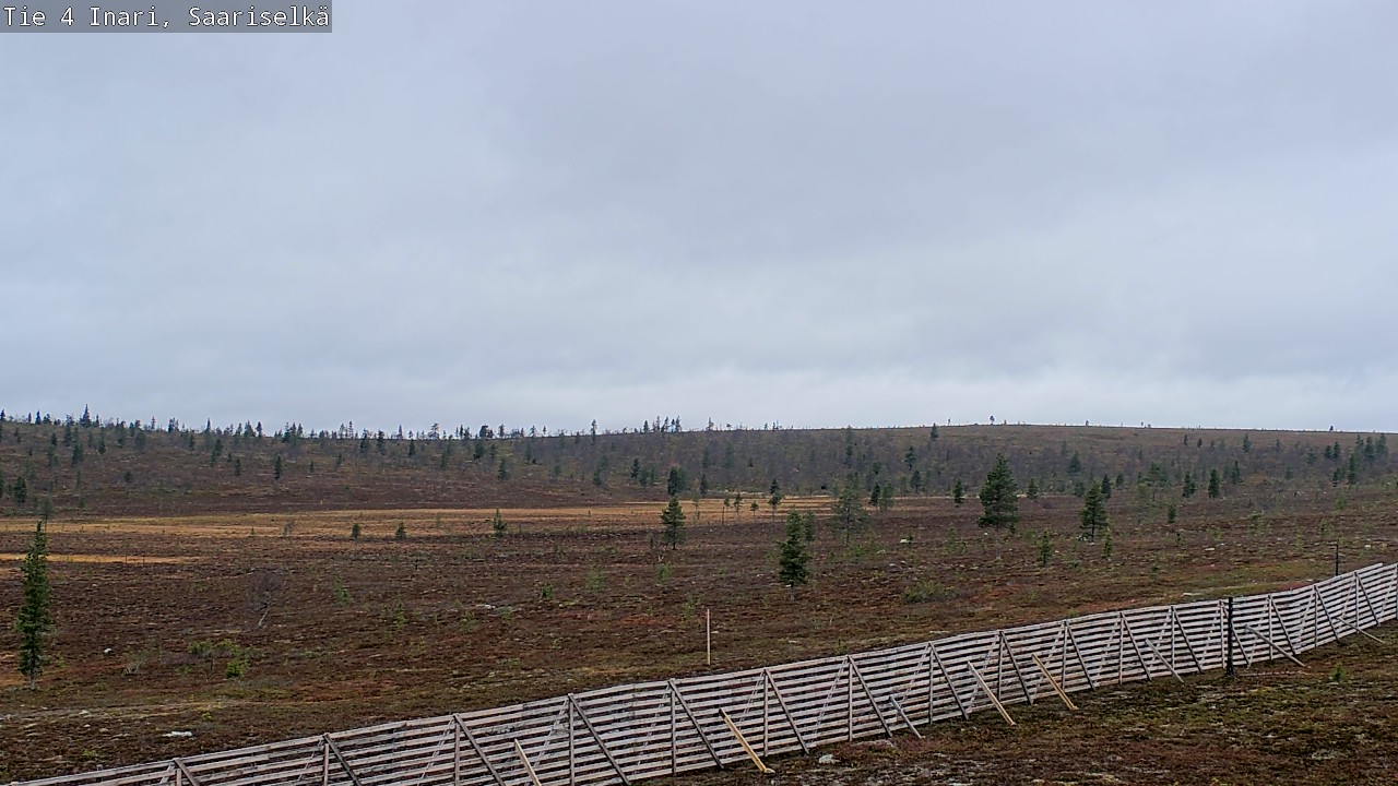 Kelikamerat Kuva Tie 4 Inari, Saariselkä, Kaunispää, Inari, Lappi