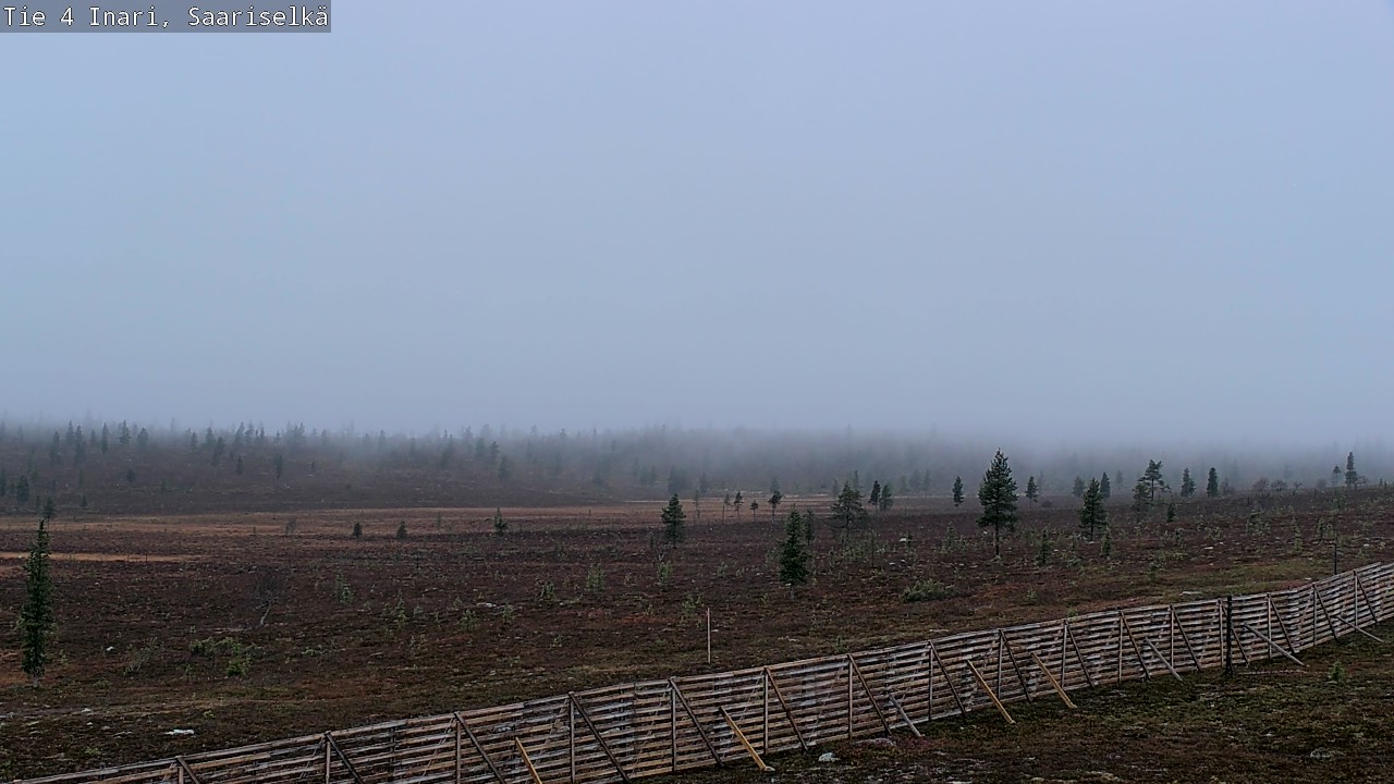Kelikamerat Kuva Tie 4 Inari, Saariselkä, Kaunispää, Inari, Lappi