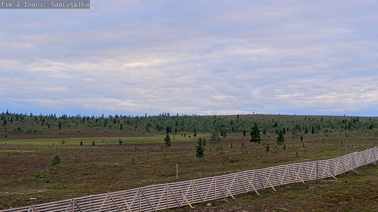 Kelikamerat Kuva Tie 4 Inari, Saariselkä, Kaunispää, Inari, Lappi