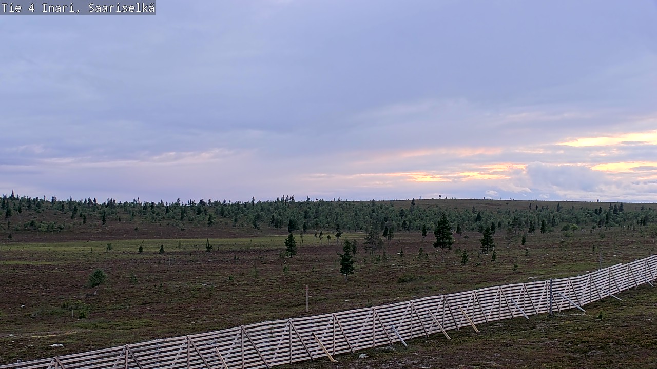 Kelikamerat Kuva Tie 4 Inari, Saariselkä, Kaunispää, Inari, Lappi